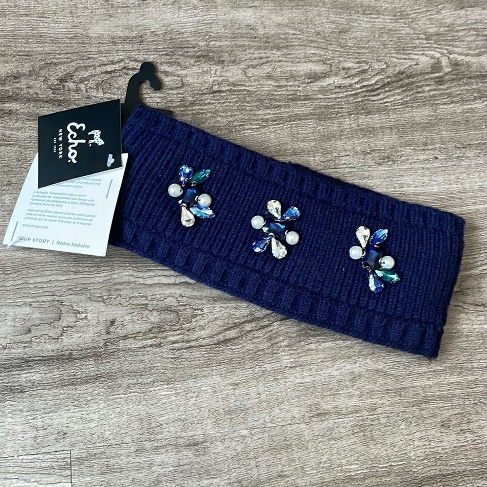 Echo sapphire blue  Headband NEW